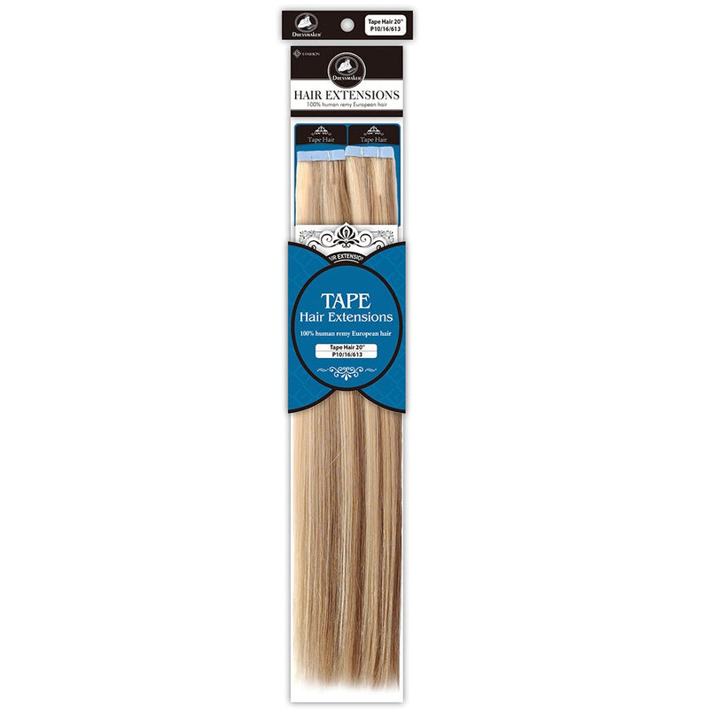Dressmaker 100% Human Remy European Tape Hair Extensions 20 Inch, Dressmaker, Beautizone UK