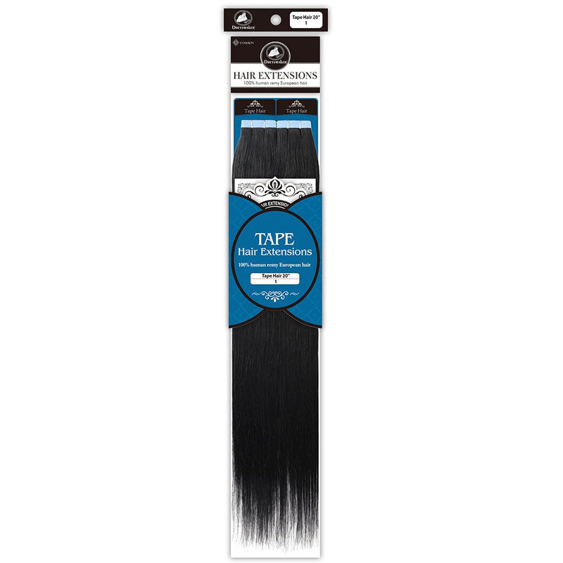 Dressmaker 100% Human Remy European Tape Hair Extensions 20 Inch, Dressmaker, Beautizone UK