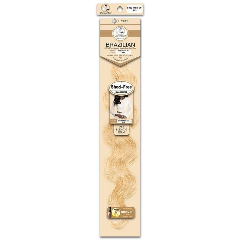 Dressmaker 100% Unprocessed Virgin Brazilian Body Wave Color 613, Dressmaker, Beautizone UK