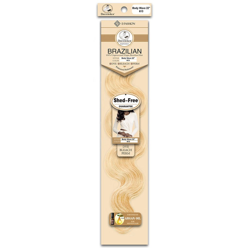 Dressmaker 100% Unprocessed Virgin Brazilian Body Wave Color 613, Dressmaker, Beautizone UK