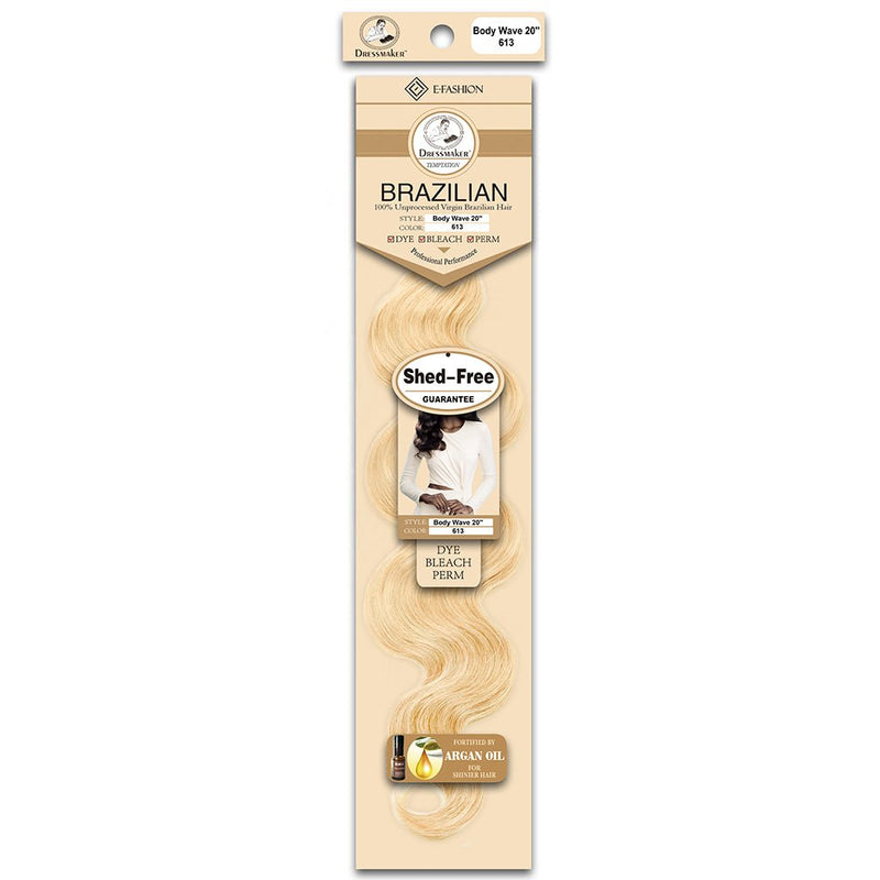 Dressmaker 100% Unprocessed Virgin Brazilian Body Wave Color 613, Dressmaker, Beautizone UK