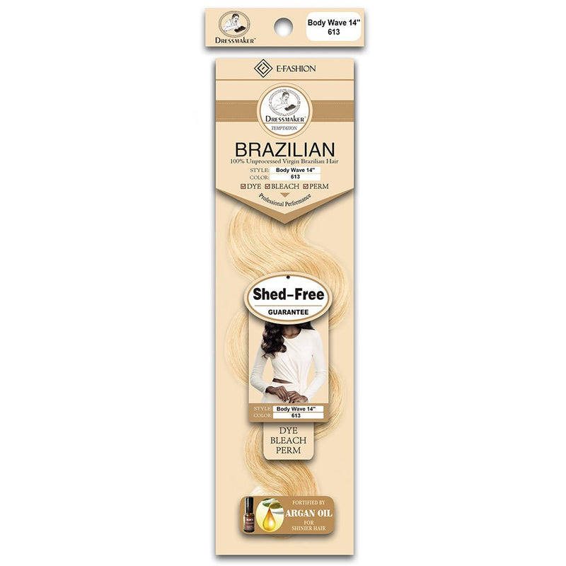 Dressmaker 100% Unprocessed Virgin Brazilian Body Wave Color 613, Dressmaker, Beautizone UK
