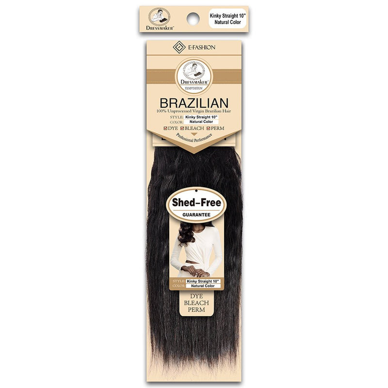 Dressmaker 100% Unprocessed Virgin Brazilian Kinky Straight Natural Color, Dressmaker, Beautizone UK