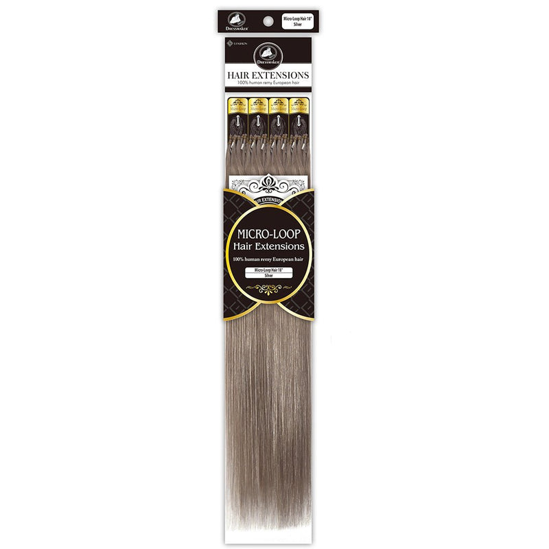 Dressmaker Human Remy European Micro-Loop Hair Extensions 18 Inch, Dressmaker, Beautizone UK