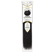 Dressmaker Unlimited 8 Piece Clip In Hair Extensions Single Weft Clip Straight 14 Inch, Dressmaker, Beautizone UK