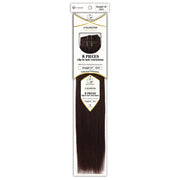 Dressmaker Unlimited 8 Piece Clip In Hair Extensions Single Weft Clip Straight 14 Inch, Dressmaker, Beautizone UK