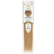 Dressmaker Unlimited 8 Piece Clip In Hair Extensions Single Weft Clip Straight 14 Inch, Dressmaker, Beautizone UK