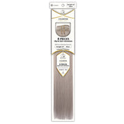 Dressmaker Unlimited 8 Piece Clip In Hair Extensions Single Weft Clip Straight 14 Inch, Dressmaker, Beautizone UK