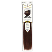 Dressmaker Unlimited 8 Piece Clip In Hair Extensions Single Weft Clip Straight 14 Inch, Dressmaker, Beautizone UK