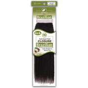 Dressmaker Youth Virgin Brazilian Free Part Lace Closure 4x4 Kinky Straight, Dressmaker, Beautizone UK
