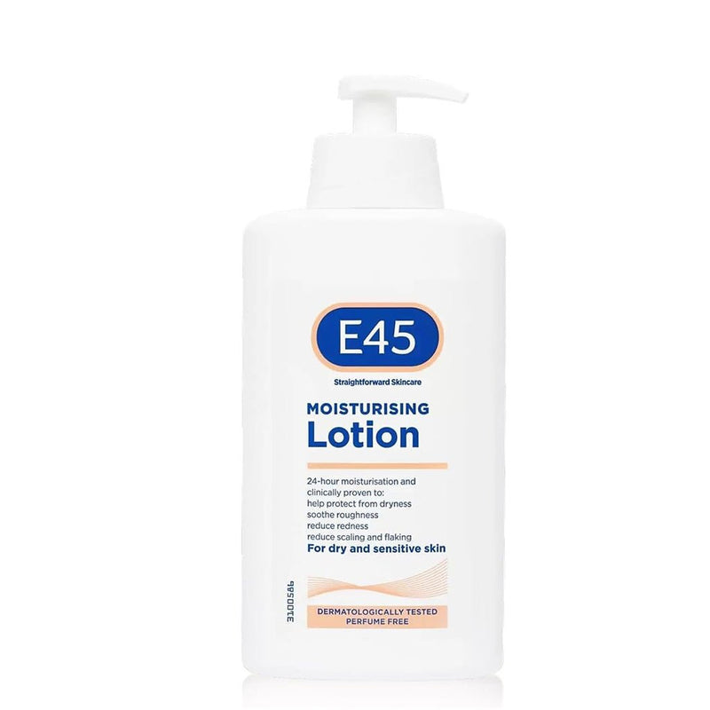 E45 Dermatological Derma Protect Moisturising Dry & Sensitive Lotion 500ml, E45, Beautizone UK