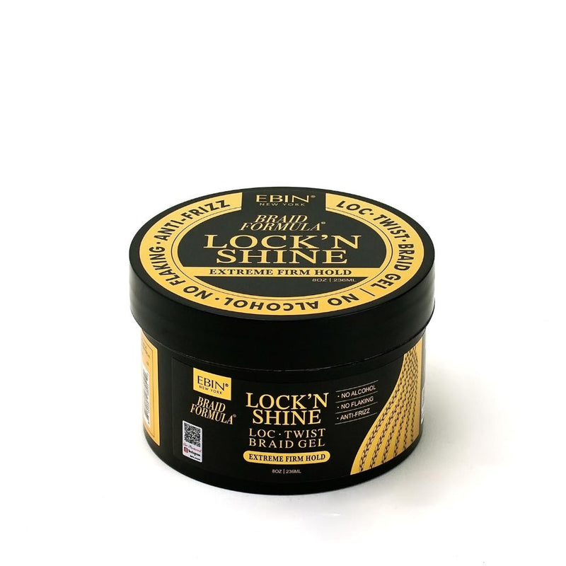 Ebin New York Lock'N Shine Extreme Firm Hold 236ml, EBIN NEW YORK, Beautizone UK