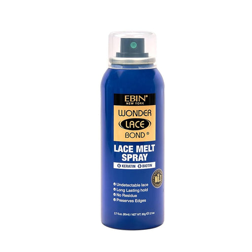 EBIN NEW YORK Wonder Lace Bond Lace Melt Aerosol Spray Keratin + Biotin 60g, EBIN NEW YORK, Beautizone UK