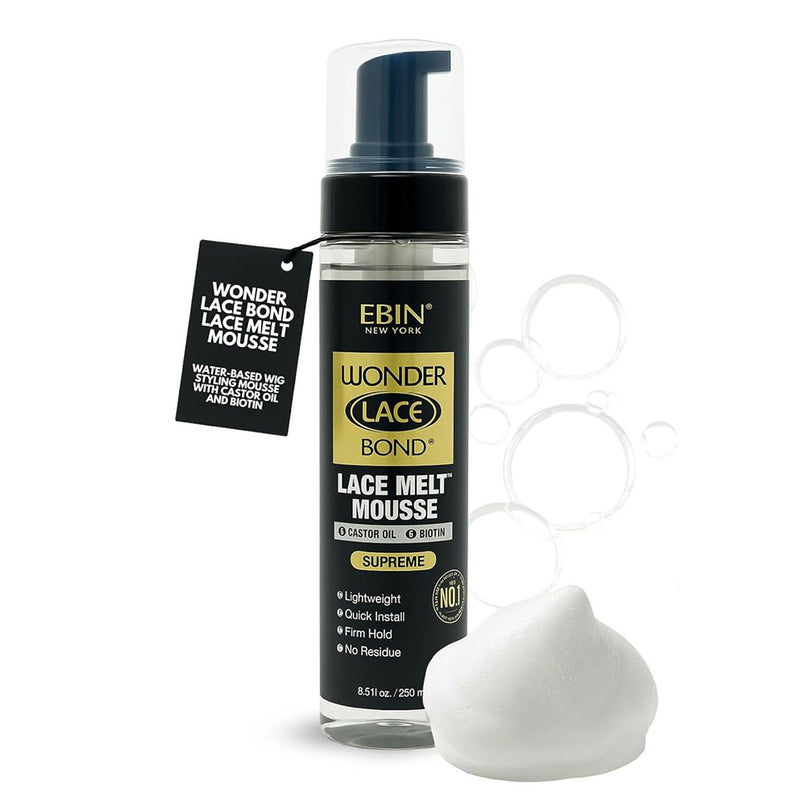 EBIN NEW YORK Wonder Lace Bond Melt Mousse Supreme 250ml, EBIN NEW YORK, Beautizone UK