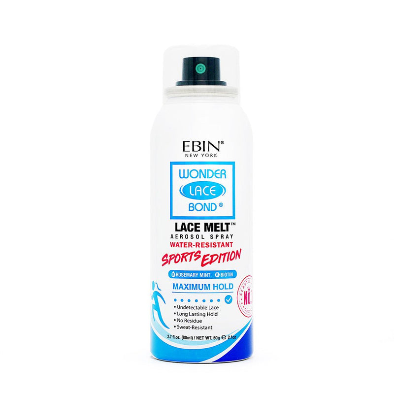 EBIN NEW YORK Wonder Lace Bond Melt Spray Sports Edition – Maximum Hold 60g, EBIN NEW YORK, Beautizone UK