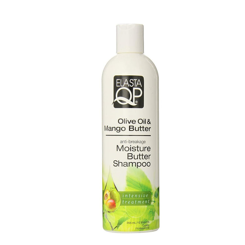 Elasta QP Olive Oil & Mango Butter Anti - Breakage Moisture Butter Shampoo 355ml, Elasta QP, Beautizone UK