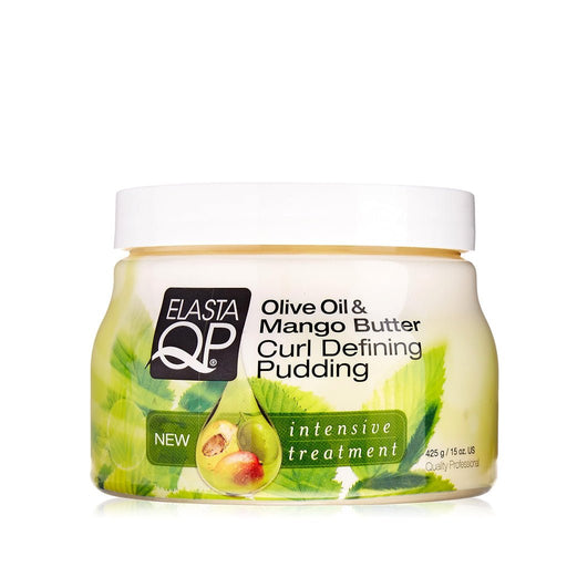 Elasta QP Olive Oil & Mango Butter Curl Defining Pudding 425g, Elasta QP, Beautizone UK