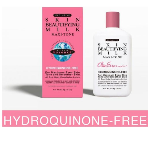 Exclusive Hydroquinone - Free Skin Beautifying Milk (283.5g/10oz), Clear Essence, Beautizone UK