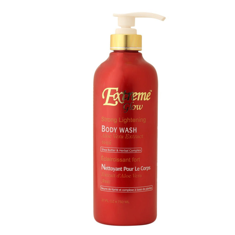 Extreme Glow Strong lightening Body Wash Aloe Vera Extract 750ml, Extreme Glow, Beautizone UK