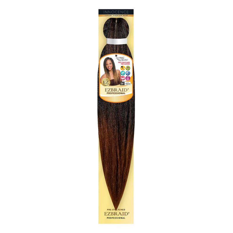 EZBRAID 26" Spetra Fibre Pre Stretched Braiding Hair, EZ Braid, Beautizone UK
