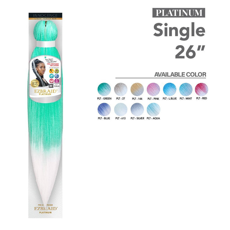 EZBRAID Platinum 26" Spetra Pre Stretched Hair Extensions, EZ Braid, Beautizone UK