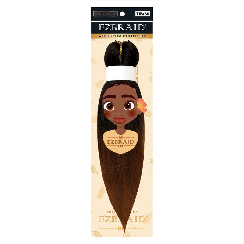 EZBRAID Spetra Fibre Pre Stretched Hair Extensions Kids 12" - 2X Value, EZ Braid, Beautizone UK