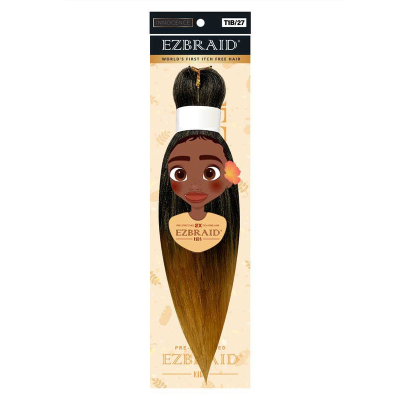 EZBRAID Spetra Fibre Pre Stretched Hair Extensions Kids 12" - 2X Value, EZ Braid, Beautizone UK