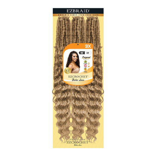 EZCROCHET Boho Locs 18"-3X, EZ BRAID, Beautizone UK