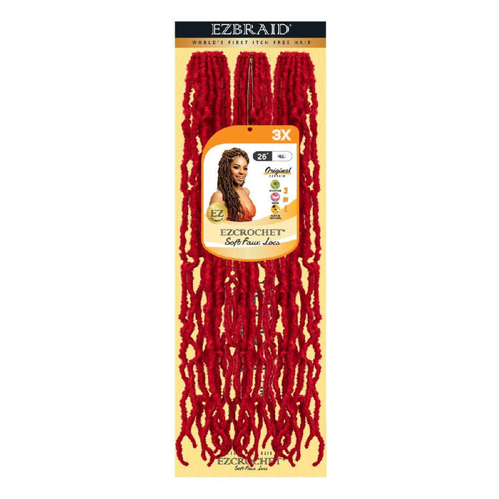 EZCROCHET Soft Faux Locs 26"-3X, EZ BRAID, Beautizone UK