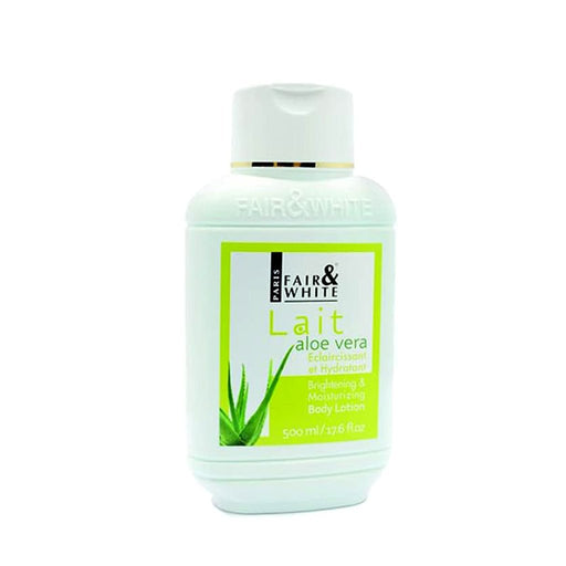 Fair and White Aloe Vera Brightening & Moisturising Body Lotion 500ml, Fair & White Paris, Beautizone UK