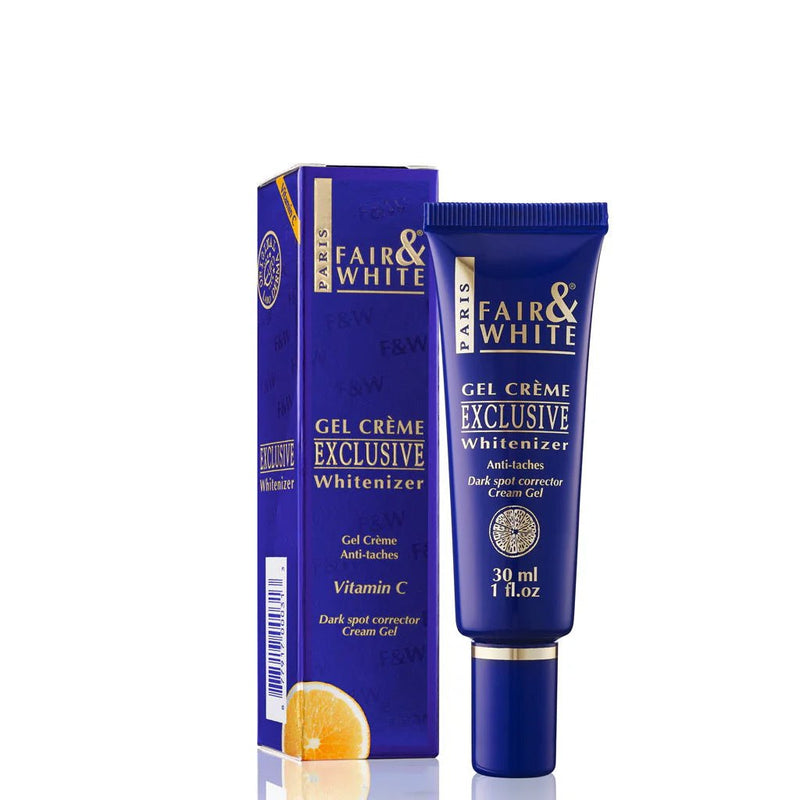 Fair and White Gel Creme Exclusive Whitenizer VItamin C Tube 30ml, Fair & White Paris, Beautizone UK