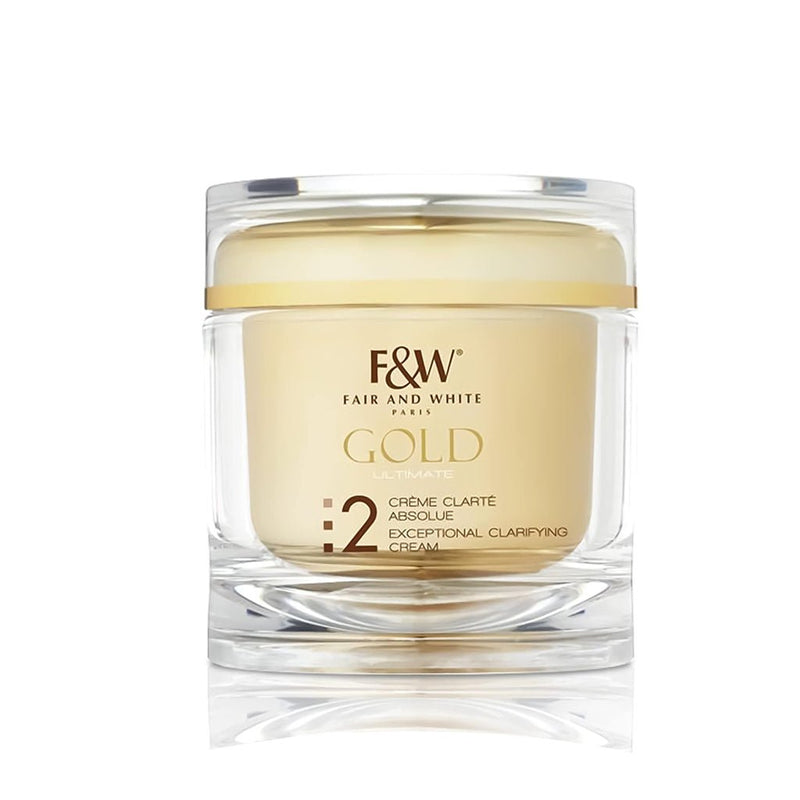 Fair and White Gold Ultimate 2 Exceptional Clarifying Cream 200ml, Fair & White Paris, Beautizone UK
