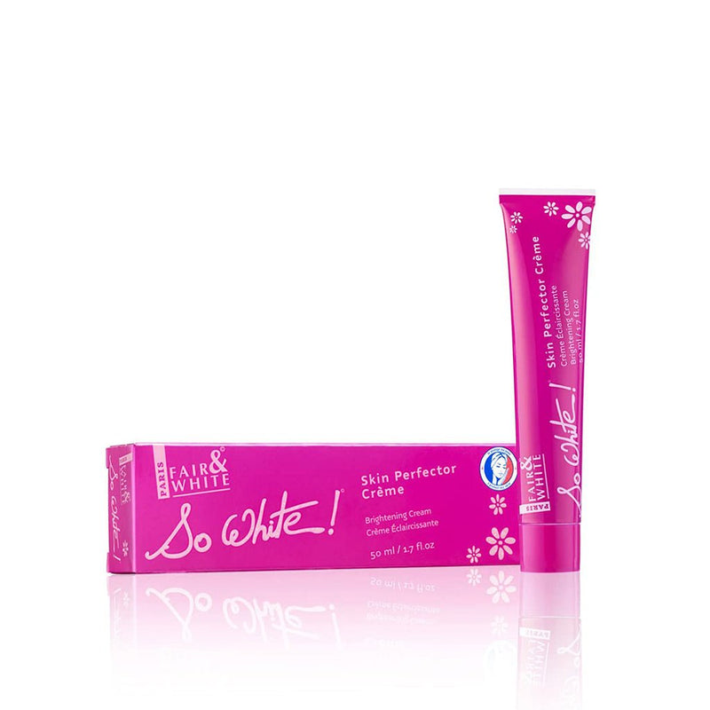 Fair and White So White Skin Perfector Cream Pink Tube 50ml, Fair & White Paris, Beautizone UK