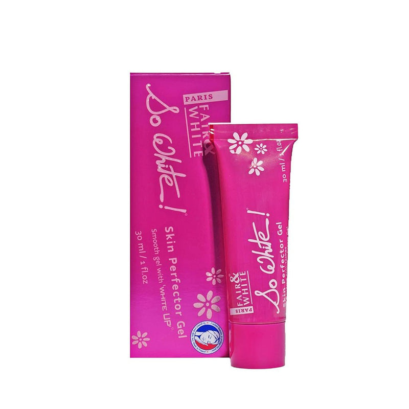 Fair and White So White Skin Perfector Pink Gel Tube 30g, Fair & White Paris, Beautizone UK