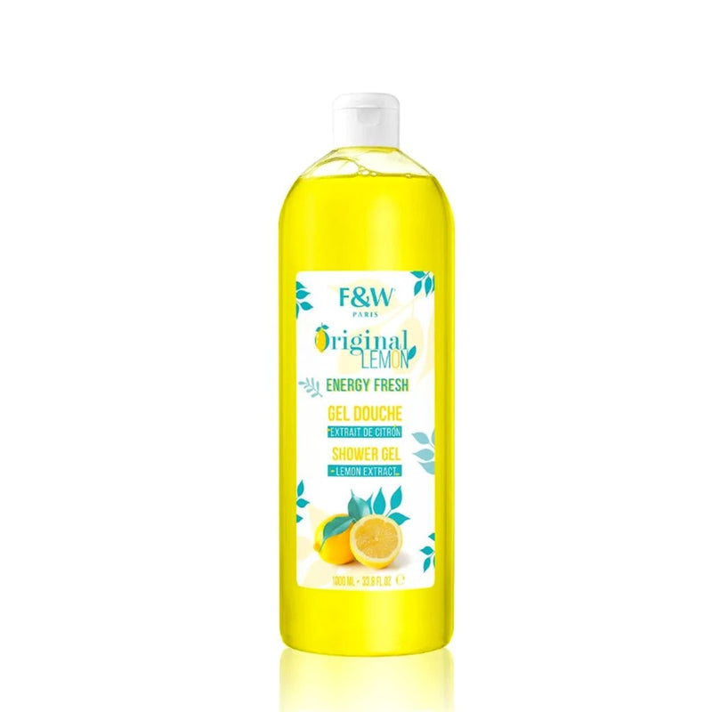 Fair & White Energy Fresh Gel Douche Lemon Shower Gel 1000ml, Fair & White Paris, Beautizone UK