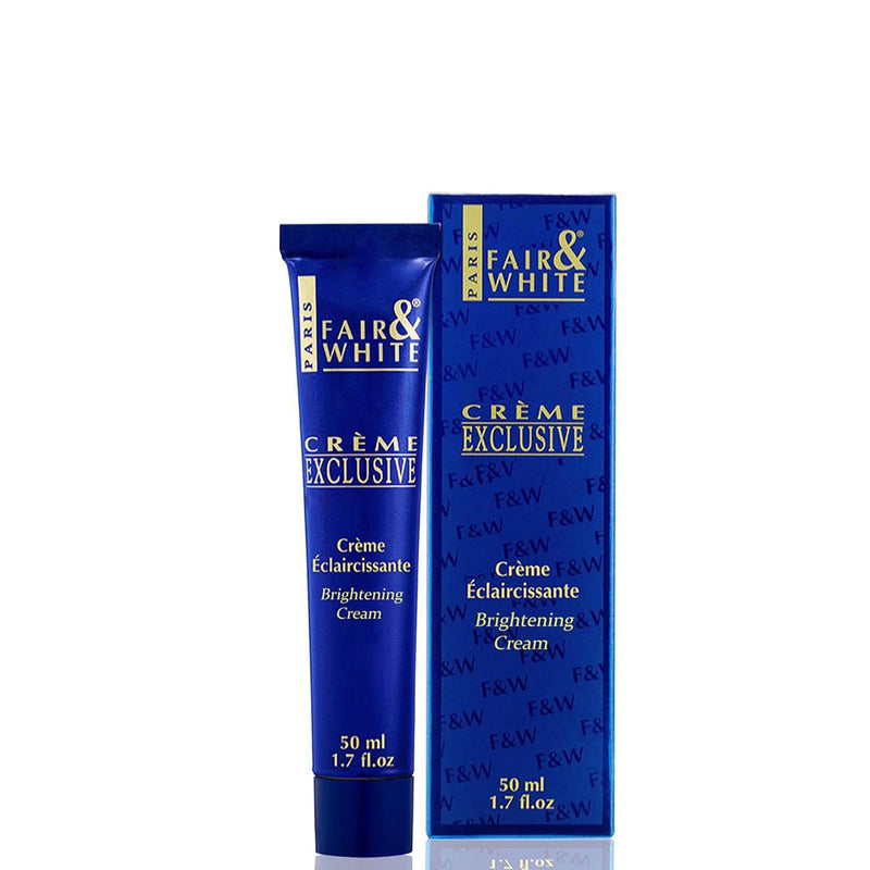 Fair & White Exclusive Whitenizer Lightening Cream Achieve Even Radiant Skin Tone 50ml, Fair & White Paris, Beautizone UK