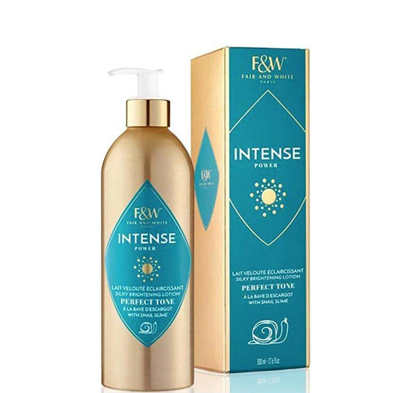 Fair & White Intense Brightening Lotion Snail Slime 500ml, Fair & White Paris, Beautizone UK