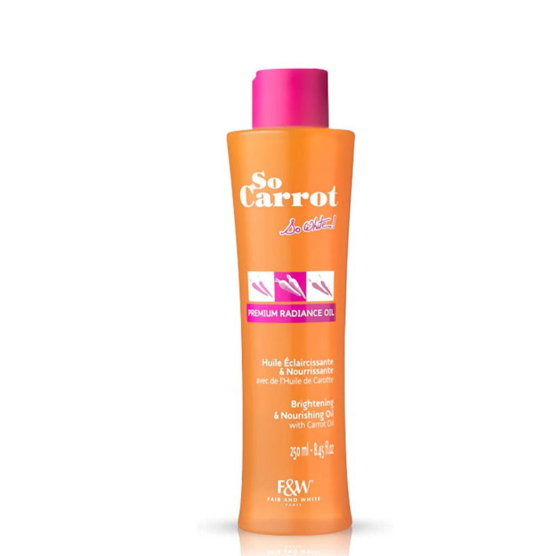 Fair & White So Carrot Brightening And Nourishing Oil 250ml, Fair & White Paris, Beautizone UK