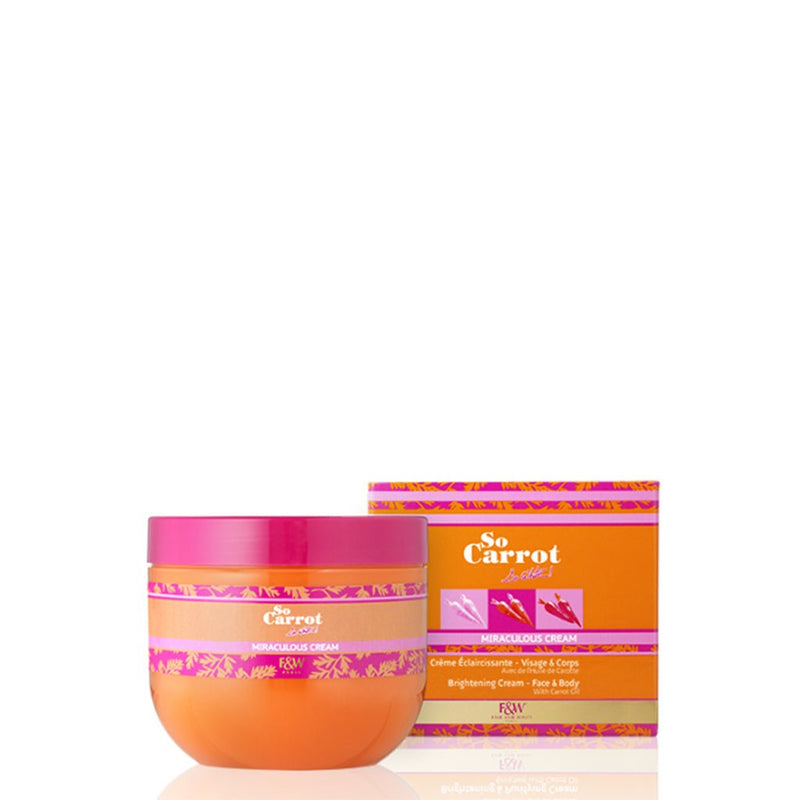 Fair & White So Carrot Brightening Cream Jar 250ml, Fair & White Paris, Beautizone UK
