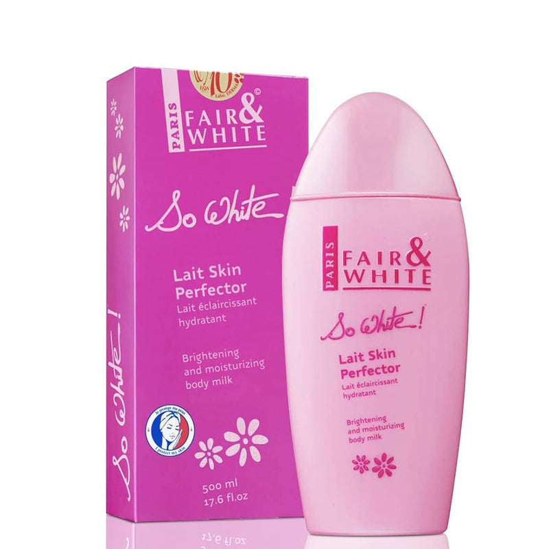 Fair & White So White Skin Perfector Body Lotion 500ml, Fair & White Paris, Beautizone UK