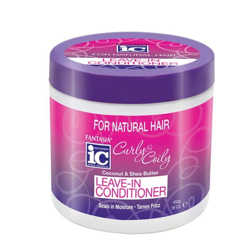 Fantasia Curly and Coily Leave - In Conditioner 453g, Ic Fantasia, Beautizone UK
