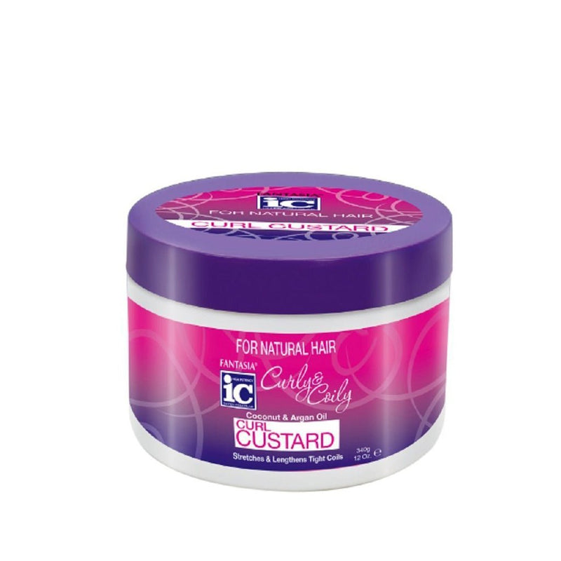 Fantasia Curly & Coily Curl Custard 340g, Ic Fantasia, Beautizone UK