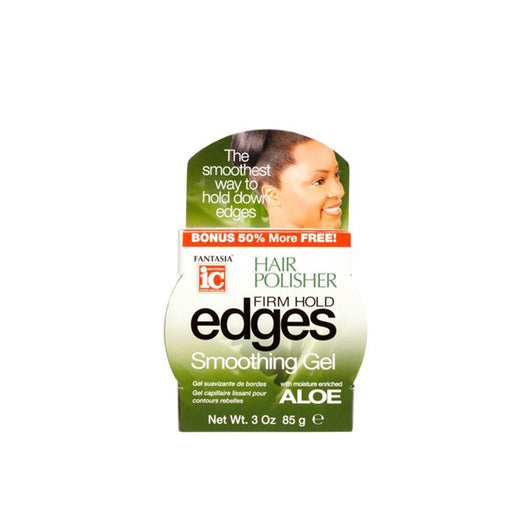 Fantasia Hair Polisher Firm Hold Edges Smoothing Gel 85g, Ic Fantasia, Beautizone UK