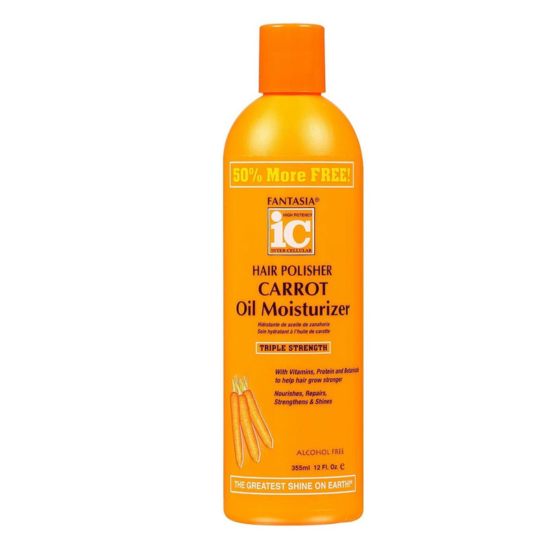 Fantasia IC Hair Polisher Carrot Oil Moisturizer 355ml, Ic Fantasia, Beautizone UK