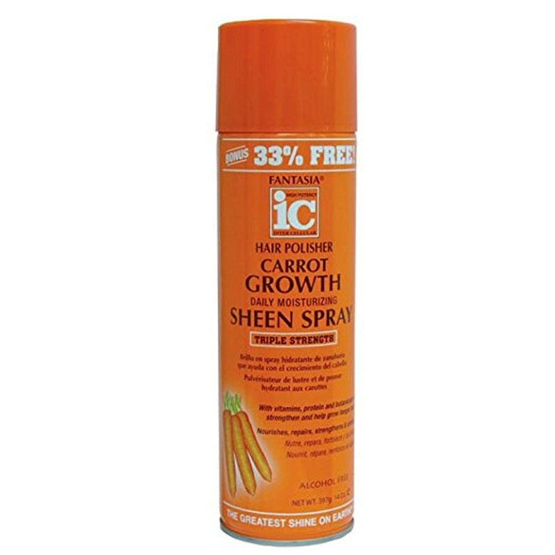 Fantasia IC Hair Polisher Carrot Sheen Spray 397g, Ic Fantasia, Beautizone UK