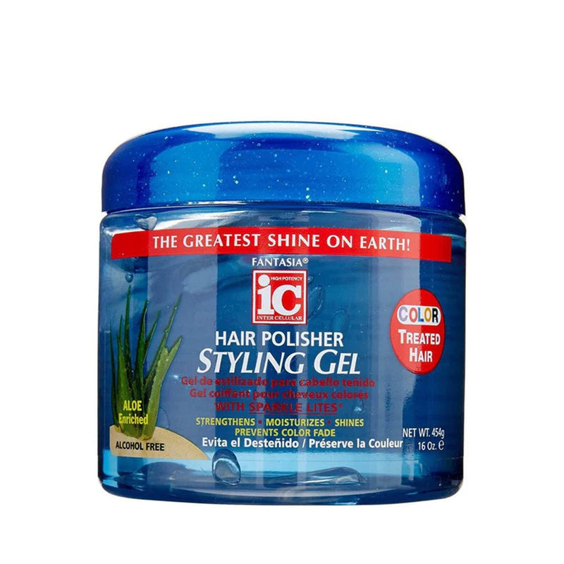 Fantasia IC Hair Polisher Styling Gel Color Treated Hair 454g, Ic Fantasia, Beautizone UK