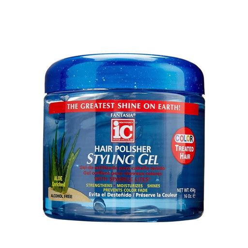 Fantasia IC Hair Polisher Styling Gel Color Treated Hair 454g, Ic Fantasia, Beautizone UK