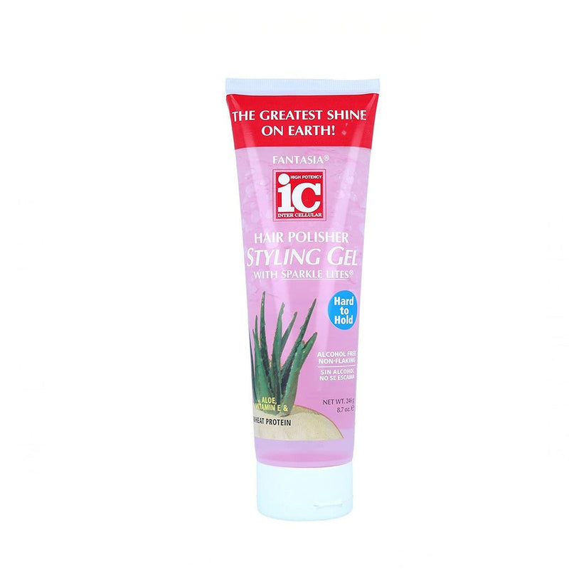 Fantasia IC Hair Polisher Styling Gel Hard to Hold 246g, Ic Fantasia, Beautizone UK