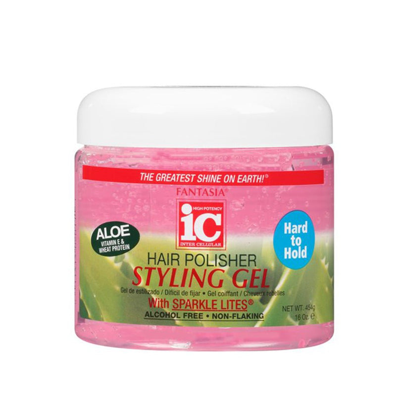 Fantasia IC Hard to Hold Styling Gel with Sparkle Lites 454g, Ic Fantasia, Beautizone UK