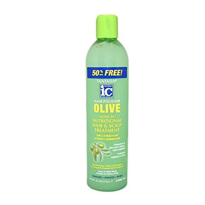 Fantasia IC Olive Leave - In Nutritional Hair & Scalp Treatment 355ml, Ic Fantasia, Beautizone UK